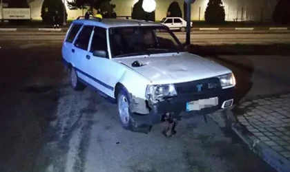 Otomobil ve motosiklet çarpıştı: 1 yaralı