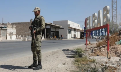 PKK/YPG'li teröristler Bab'da SMO hatlarına sızmaya çalıştı