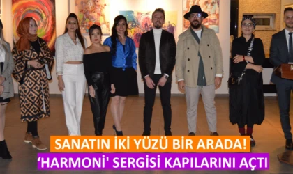 Sanatın iki yüzü bir arada! ‘Harmoni' sergisi kapılarını açtı