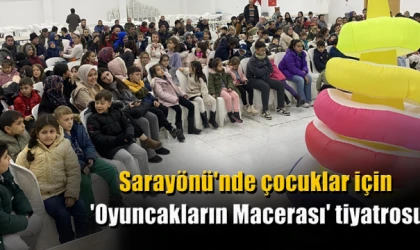 Sarayönü'nde çocuklar için 'Oyuncakların Macerası' tiyatrosu