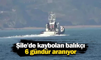 Şile'de kaybolan balıkçı 6 gündür aranıyor