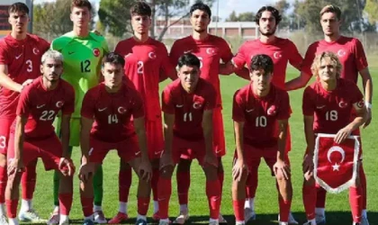 U19 Milli Futbol Takımı, İsviçre'ye 3-1 mağlup oldu