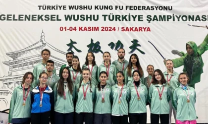 Wushu Kung Fu’da Büyük Başarı