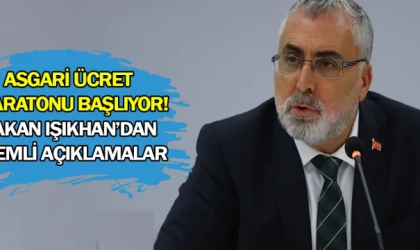 Asgari ücret maratonu başlıyor!