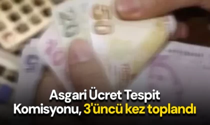 Asgari Ücret Tespit Komisyonu, 3'üncü kez toplandı