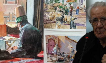 RESSAM NESİP KOÇER KONYA’YI RESMETTİ