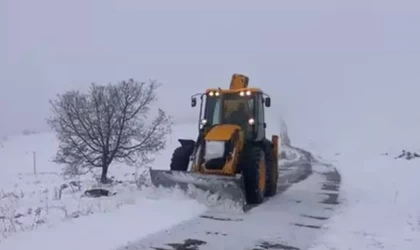 Tunceli'de 40 köy yolu ulaşıma kapandı