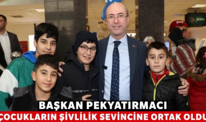 Başkan Pekyatırmacı Çocukların Şivlilik Sevincine Ortak Oldu