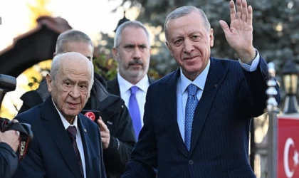 Cumhurbaşkanı Erdoğan, MHP Genel Başkanı Bahçeli ile görüştü