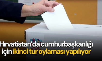 Hırvatistan’da cumhurbaşkanlığı için ikinci tur oylaması yapılıyor