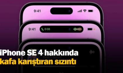 iPhone SE 4 hakkında kafa karıştıran sızıntı