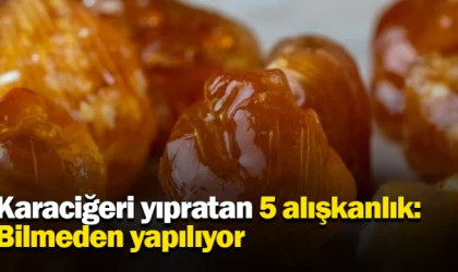 Karaciğeri yıpratan 5 alışkanlık: Bilmeden yapılıyor