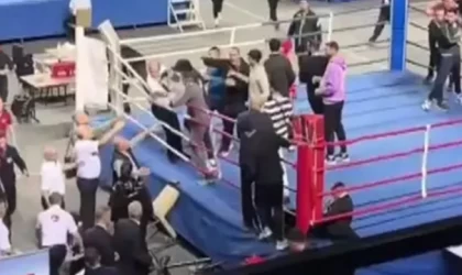 Kick boks şampiyonasında kavga: 4 yaralı, 5 gözaltı