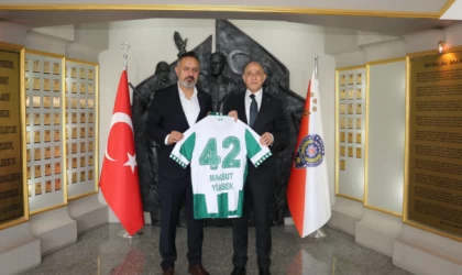 Konyaspor'dan Emniyet Müdürü Yüksek’e ziyaret