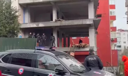 Şişli'de inşaattaki binada erkek cesedi bulundu