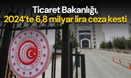 Ticaret Bakanlığı, 2024’te 6,8 milyar lira ceza kesti