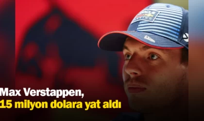 Verstappen, 15 milyon dolara yat aldı