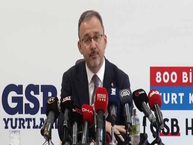 Bakan Kasapoğlu, 2022-2023 eğitim öğretim yılı yurt başvurularının başladığını açıkladı