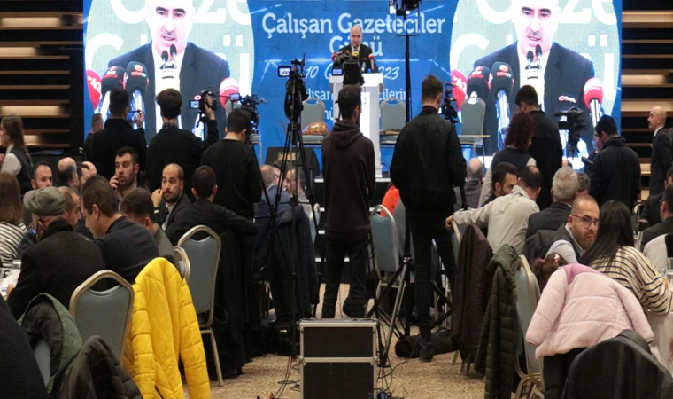 Konya'da 10 Ocak Çalışan Gazeteciler Günü kutlandı