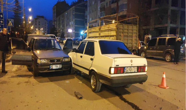 Seydişehir'de trafik kazasında 1 kişi yaralandı