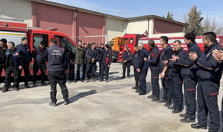 Konya itfaiyesi Hatay'da 168 kişiyi enkazdan çıkardı