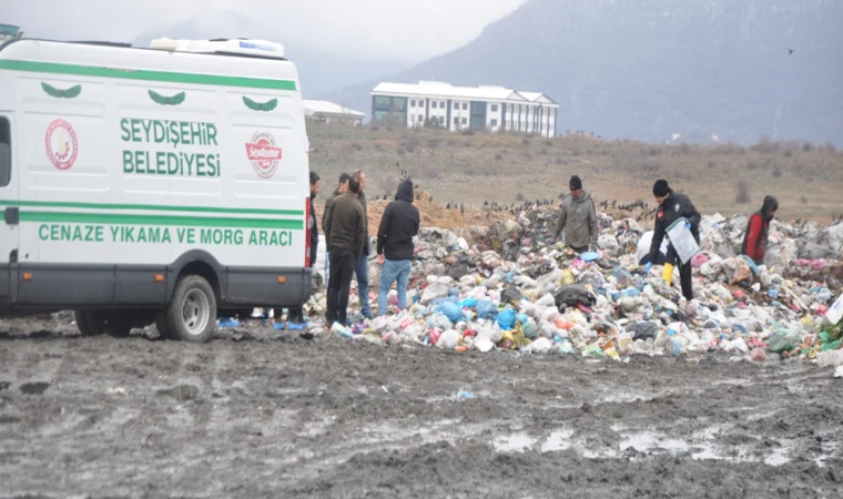 Çöp depolama alanında bebek cesedi bulundu