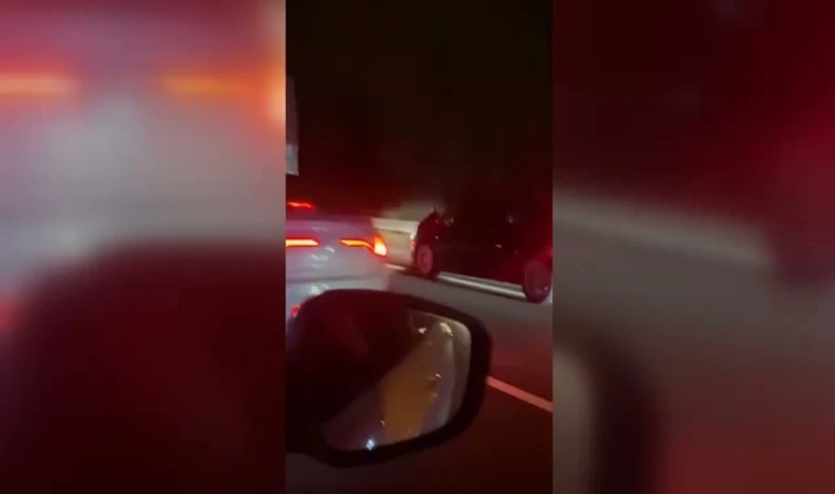 Oğlu için kaput üstünde kilometrelerce yol gitti