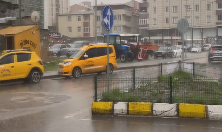 Ardahan'da Sağanak etkili oldu