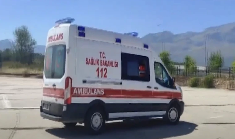 Seydişehir'de hava ambulansı kalp krizi geçiren hasta için havalandı