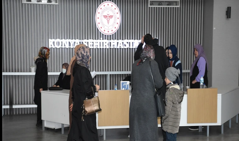 Konya Şehir Hastanesi 3,5 yılda 7,5 milyon poliklinik ve acil hizmeti verdi