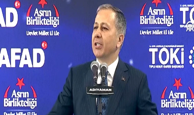 Bakan Yerlikaya: "Yüreğimiz depremde kaybettiğimiz her canımızın acısıyla kavruldu"