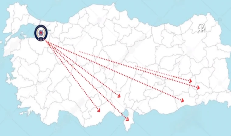 Sibergöz-25 operasyonlarında 50 şüpheli yakalandı