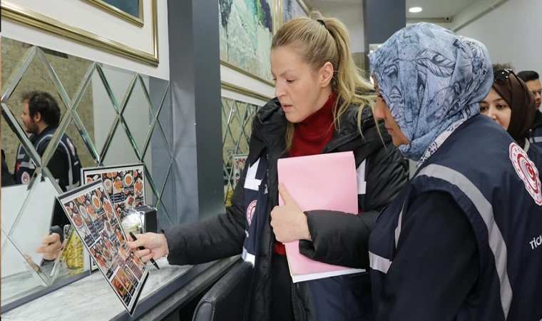 Ticaret Bakanlığı 17 ilde restoran, lokanta ve kafeleri denetledi