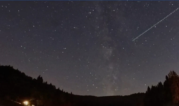 İnönü Yaylasında ‘Perseid meteor yağmuru' gözlemlendi