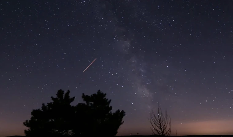 Kütahya'da "Perseid meteor yağmuru"