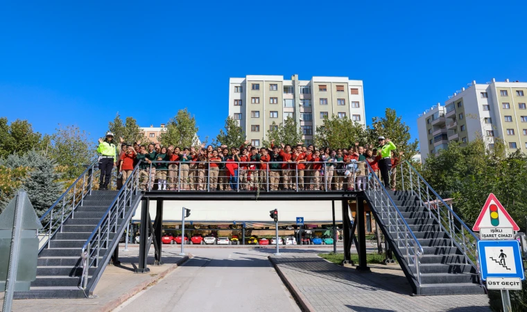 Selçuklu’da trafikte bilinçli nesiller yetişiyor