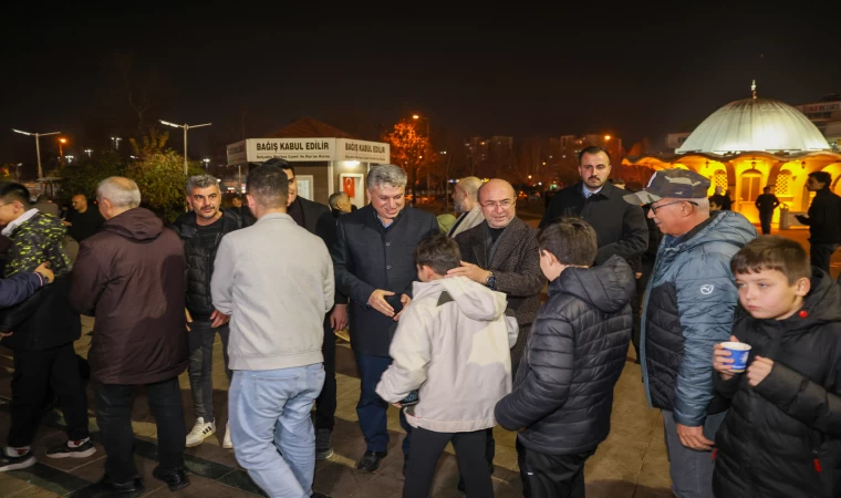 Pekyatırmacı kandil bereketine ortak oldu